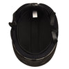 Deluxe Schooler Helmet - Black Silver Vents