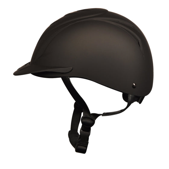 Deluxe Schooler Helmet - Black Black Vents