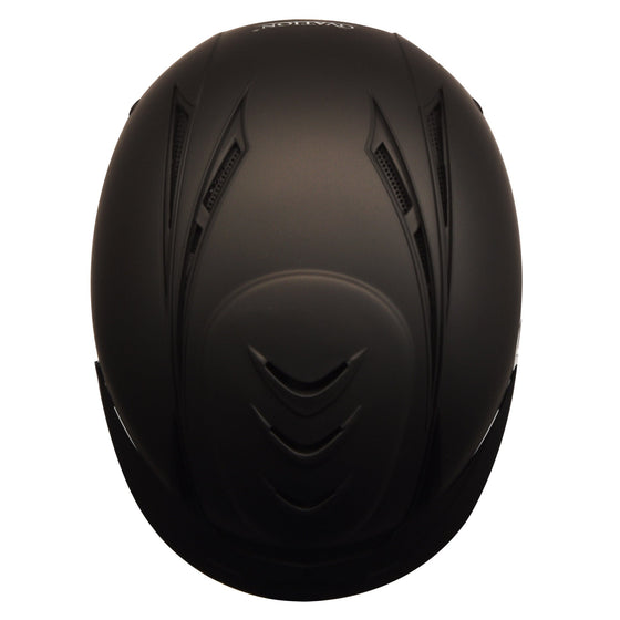 Deluxe Schooler Helmet - Black Black Vents