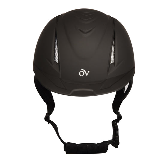 Deluxe Schooler Helmet - Black Silver Vents