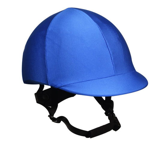 Solid Riding Helmet Cover - Sapphire