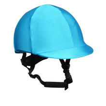  Solid Riding Helmet Cover - Teal