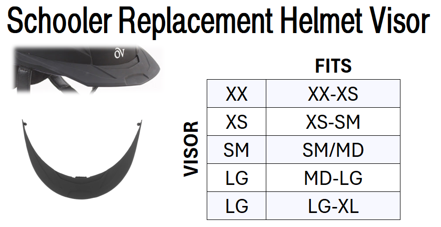 bell helmet fit guide Ovation Helmet Visor - Large