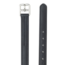  Triple Covered Stirrup Leathers - Black