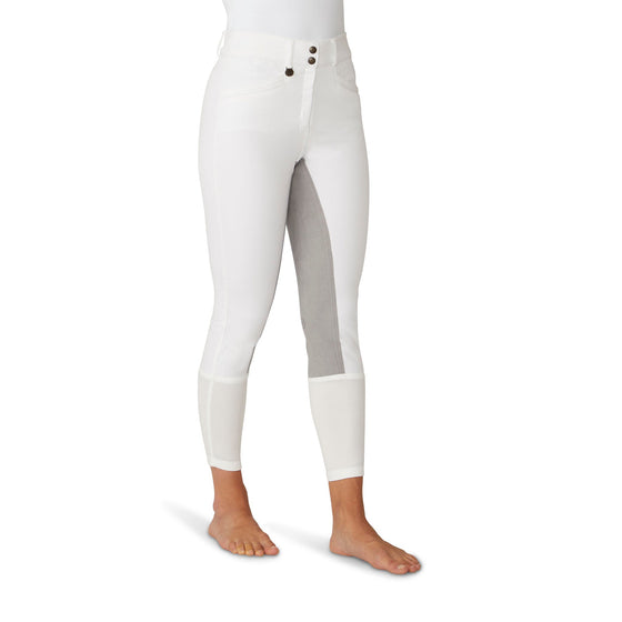 Women's Celebrity EuroWeave DX Full Seat Breech - White