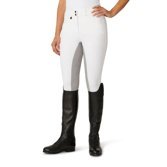 Women's Celebrity EuroWeave DX Full Seat Breech - White