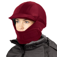  Winter Helmet Cover - Burgundy