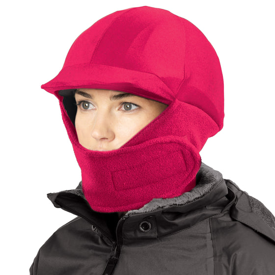 Winter Helmet Cover - Pink