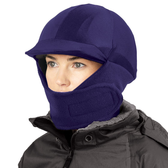 Winter Helmet Cover - Purple