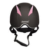 Z-6 Glitz Helmet - Black/Black/Pink