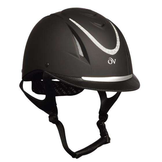 Z-6 Glitz Helmet - Black/Black/Silver