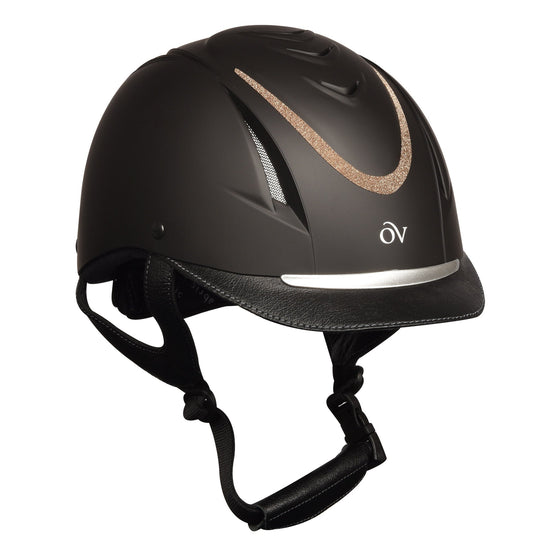 Z-6 Glitz Helmet - Black/Black/Gold