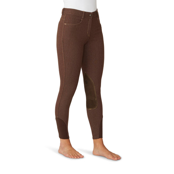 Women's Softflex Knee Patch Breech - Neutral Beige