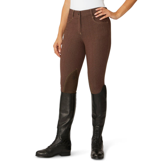 Women's Softflex Knee Patch Breech - Neutral Beige