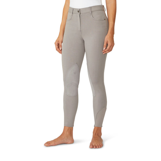 Women's Softflex Knee Patch Breech - Grey