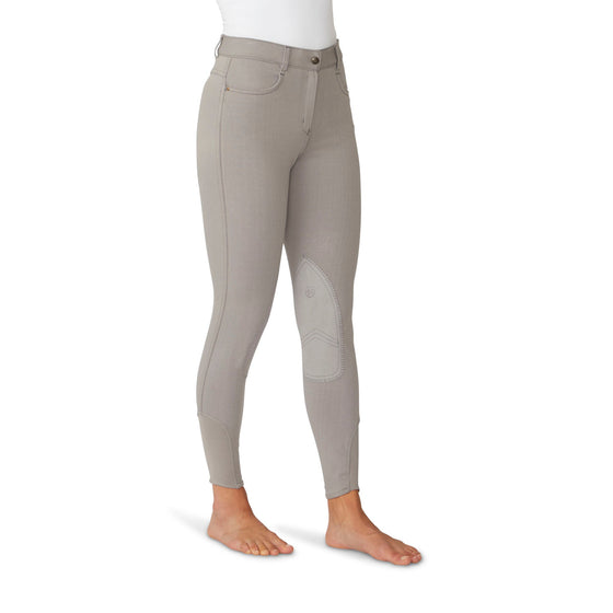 Women's Softflex Knee Patch Breech - Grey