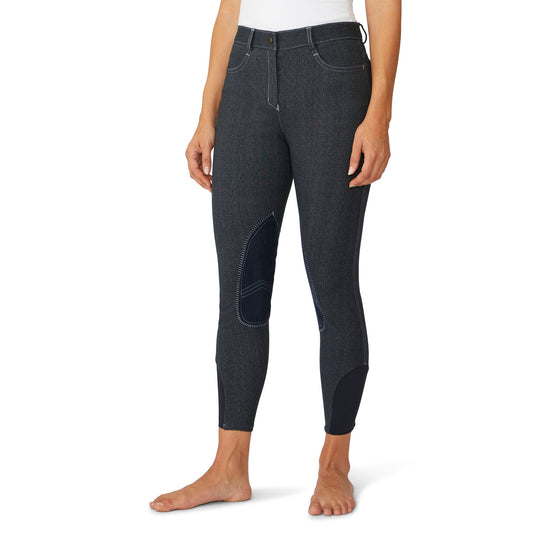 Women's Softflex Knee Patch Breech - Plum