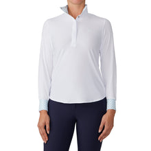  Women's Jordan II DX Long Sleeve Show Shirt - White/Geo