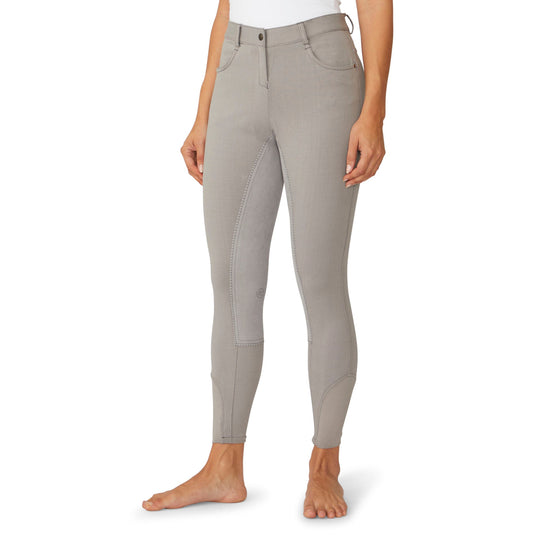 Women's Softflex Suede Full Seat Breech - Grey