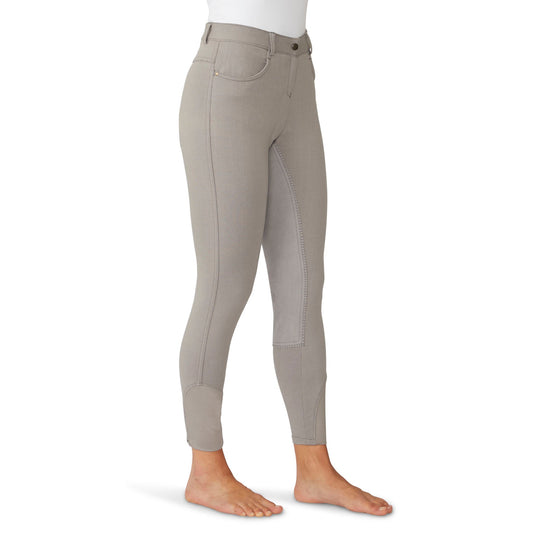 Women's Softflex Suede Full Seat Breech - Grey