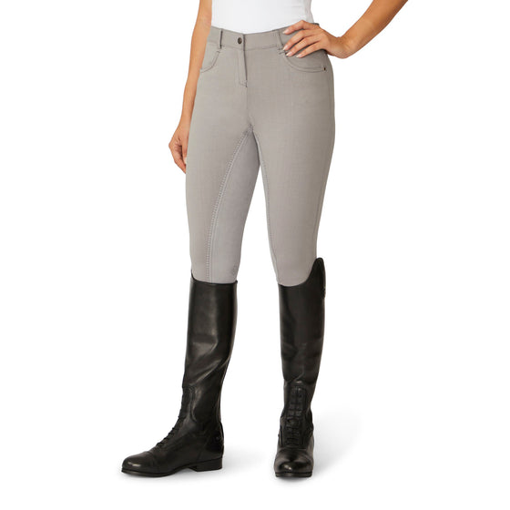 Women's Softflex Suede Full Seat Breech - Grey