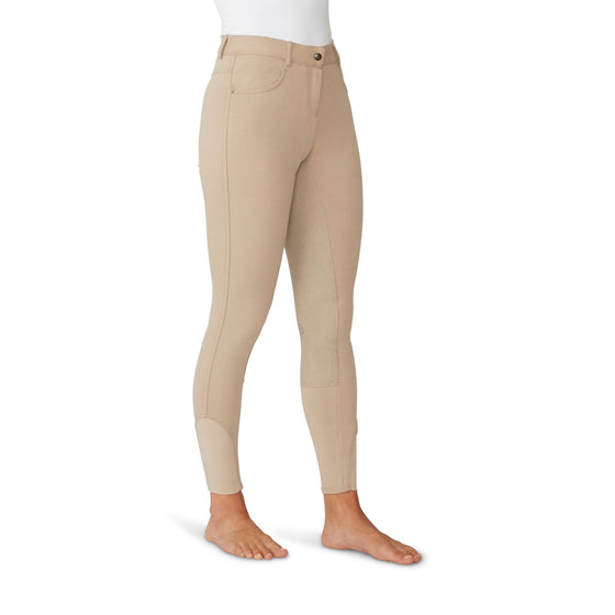 Women's Softflex Suede Full Seat Breech - Neutral Beige