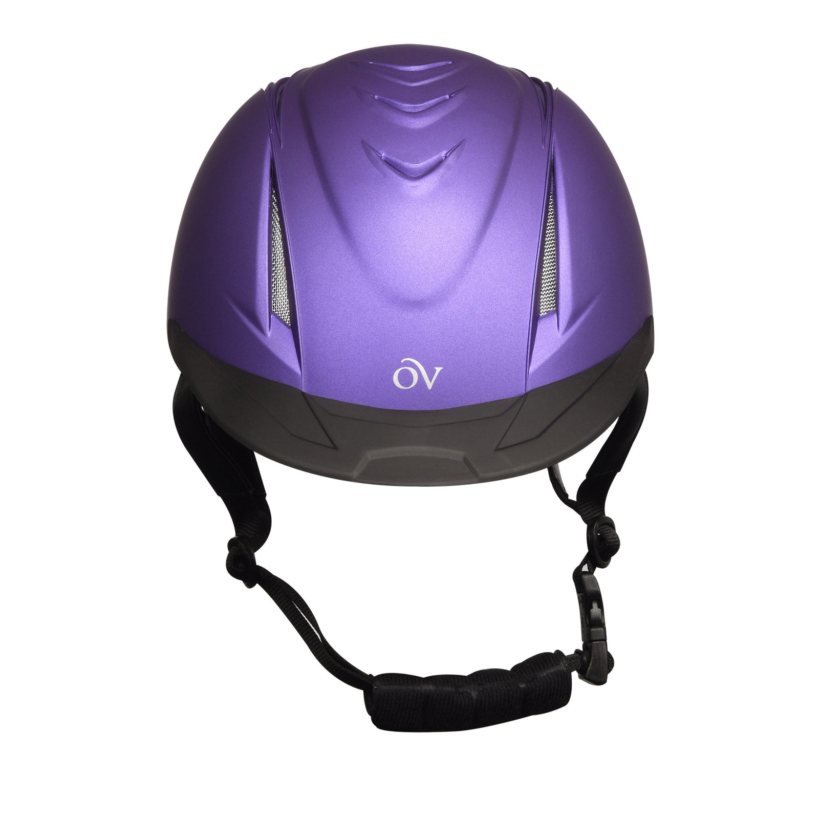 bike helmet purple Ovation Metallic Schooler Helmet