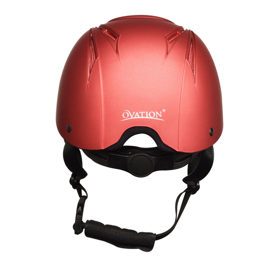 Metallic Schooler Helmet - Red