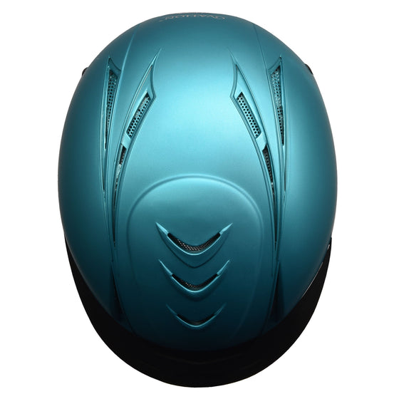 Metallic Schooler Helmet- Teal