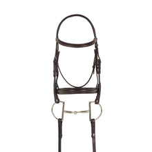  Quarter horse Plain Raised Padded Bridle