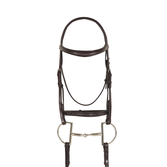 Quarter horse Breed Fancy Stitched Raised Padded Bridle