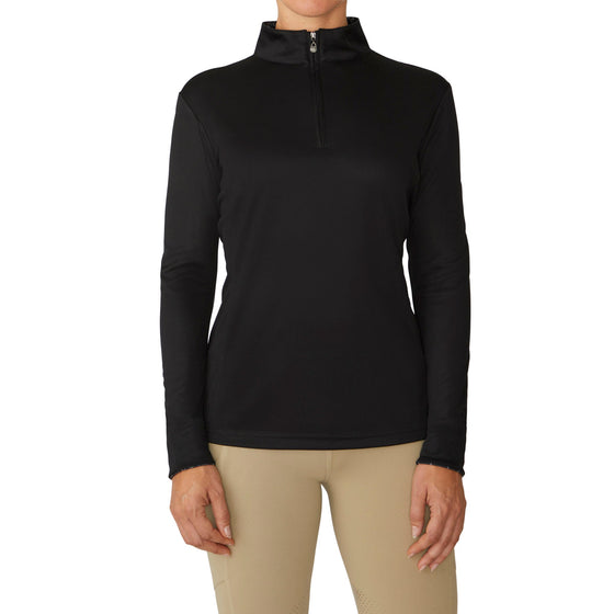 Women's Cool Rider UV Long Sleeve Sun Shirt - Black