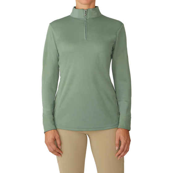 Women's Cool Rider UV Long Sleeve Sun Shirt - Silver Pine