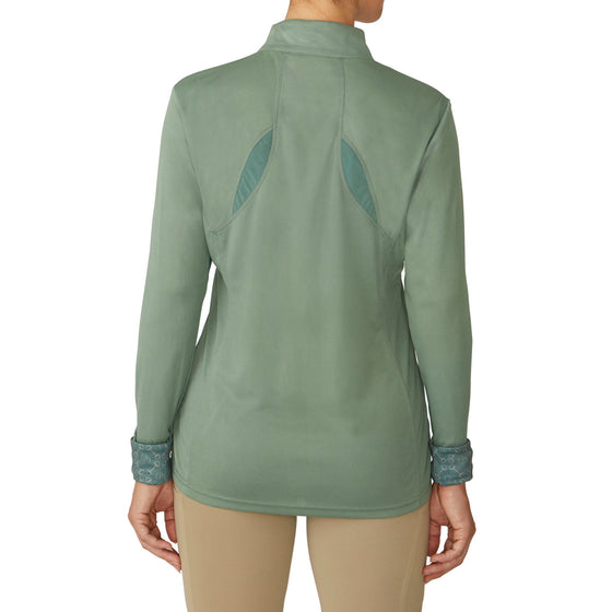 Women's Cool Rider UV Long Sleeve Sun Shirt - Silver Pine