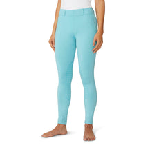  Women's AeroWick Knee Patch Tight - Cool Blue