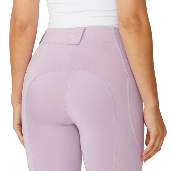 Women's AeroWick Knee Patch Tight - Lavender