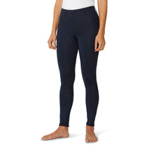  Women's AeroWick Knee Patch Tight - Navy