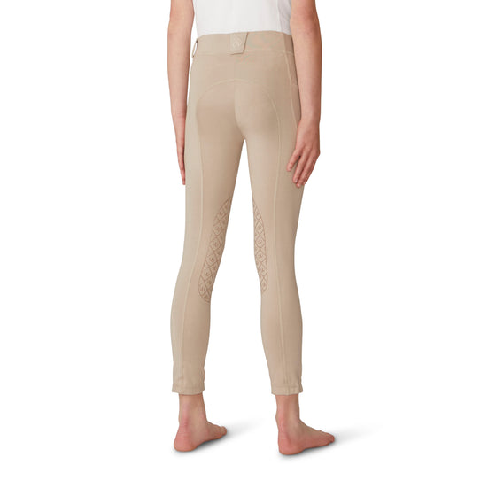 Kids' Aerowick Pull On Silicone Knee Patch Breech - Neutral Beige