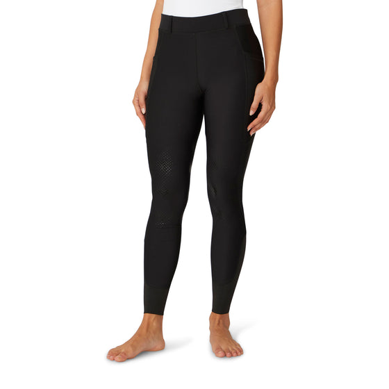 Women's Equinox Knee Patch Breech - Black