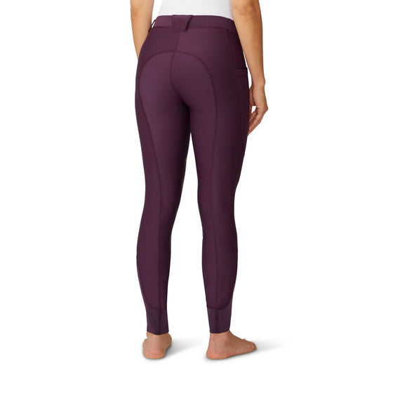 Women's Equinox Knee Patch Breech - Plum