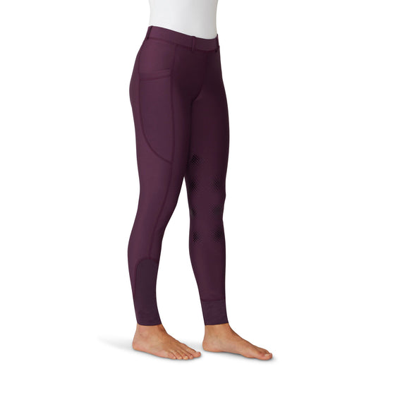 Women's Equinox Knee Patch Breech - Plum