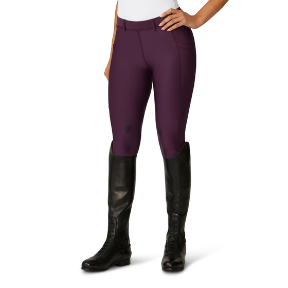 Women's Equinox Knee Patch Breech - Plum