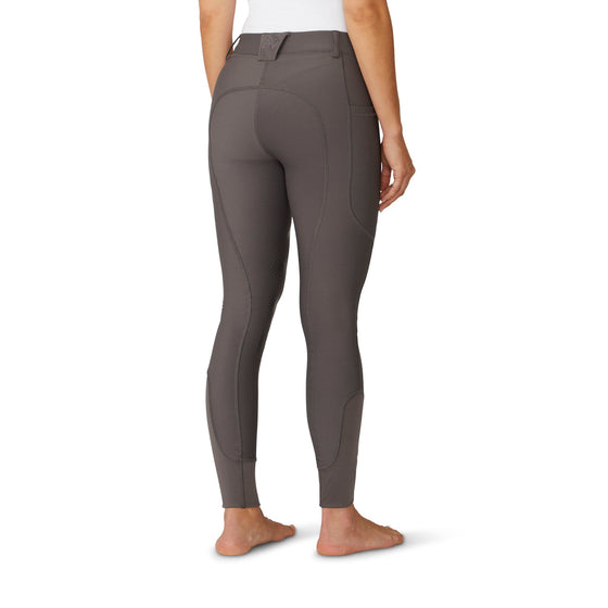 Women's Equinox Knee Patch Breech - Steel Grey