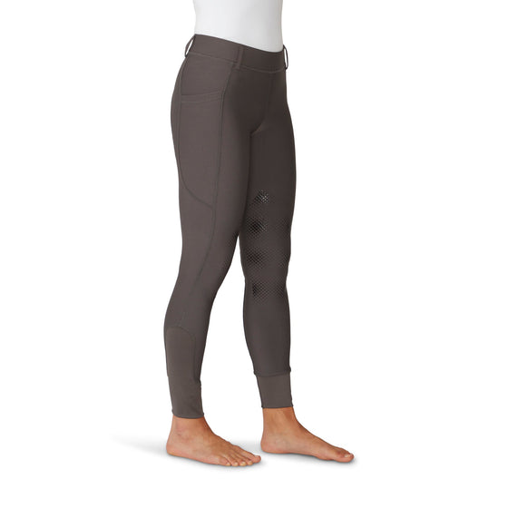 Women's Equinox Knee Patch Breech - Steel Grey