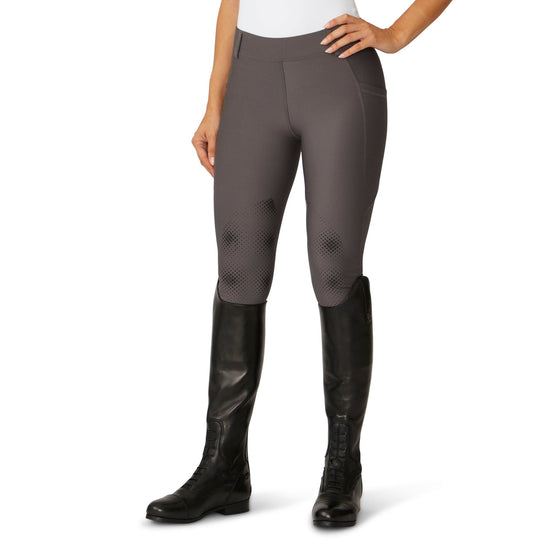 Women's Equinox Knee Patch Breech - Steel Grey