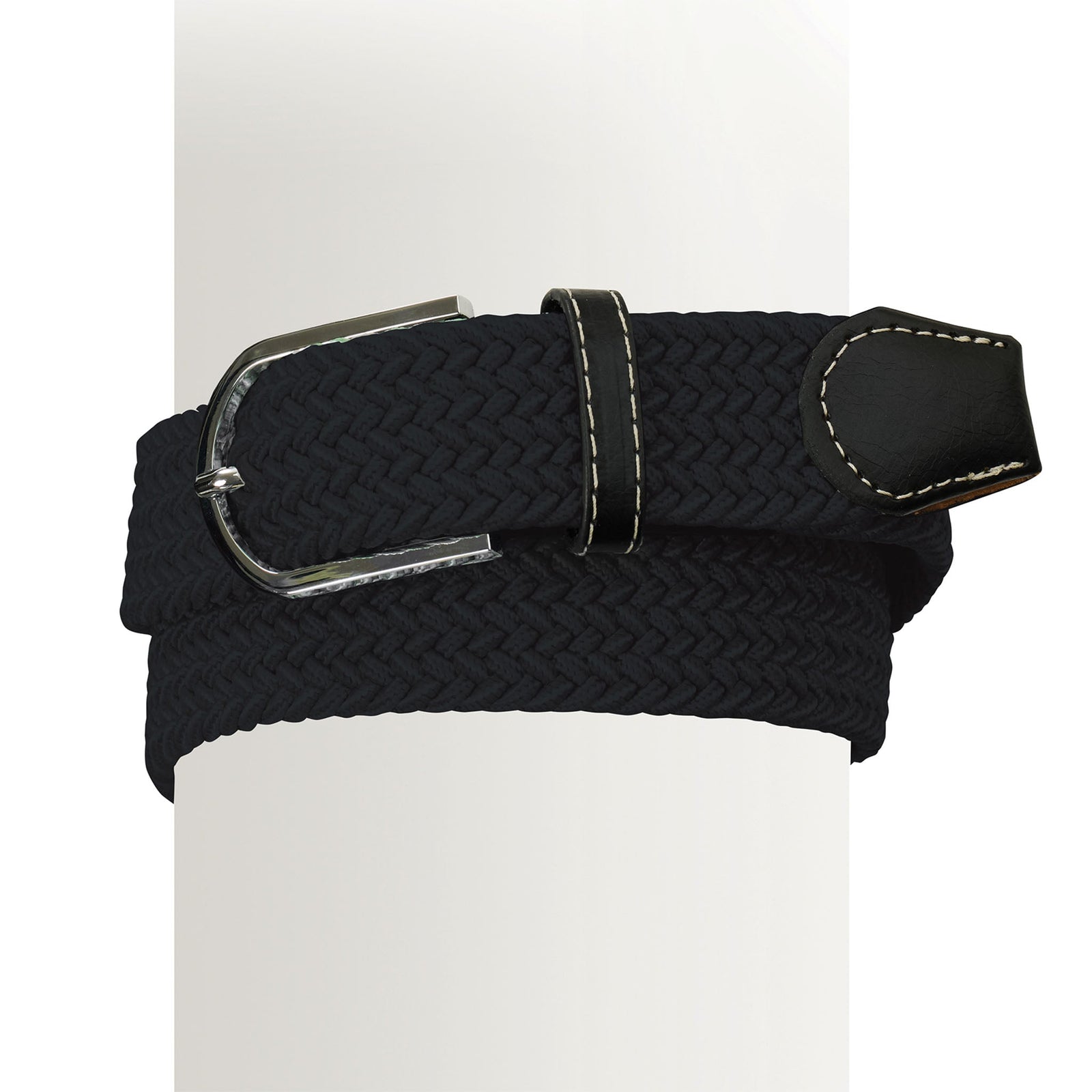 Women's Braided Stretch Belt - Black – Ovation Riding