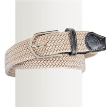  Women's Braided Stretch Belt - Stone