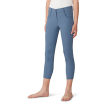  Girls' Bellissima Silicone Knee Patch Breech - Indigo