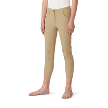  Girls' Bellissima Silicone Knee Patch Breech - Neutral Beige