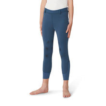  Girls' Equinox Silicone Knee Patch Winter Breech - Indigo